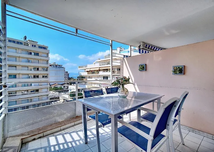 Daire Agreable 2 Pieces Terrasse, Piscine, Clemenceau A1b235 Cannes